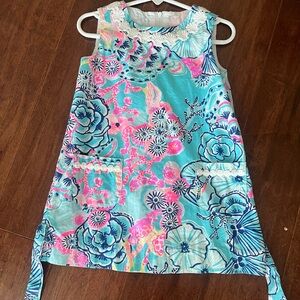 Lilly Pulitzer Blue and Pink Dress